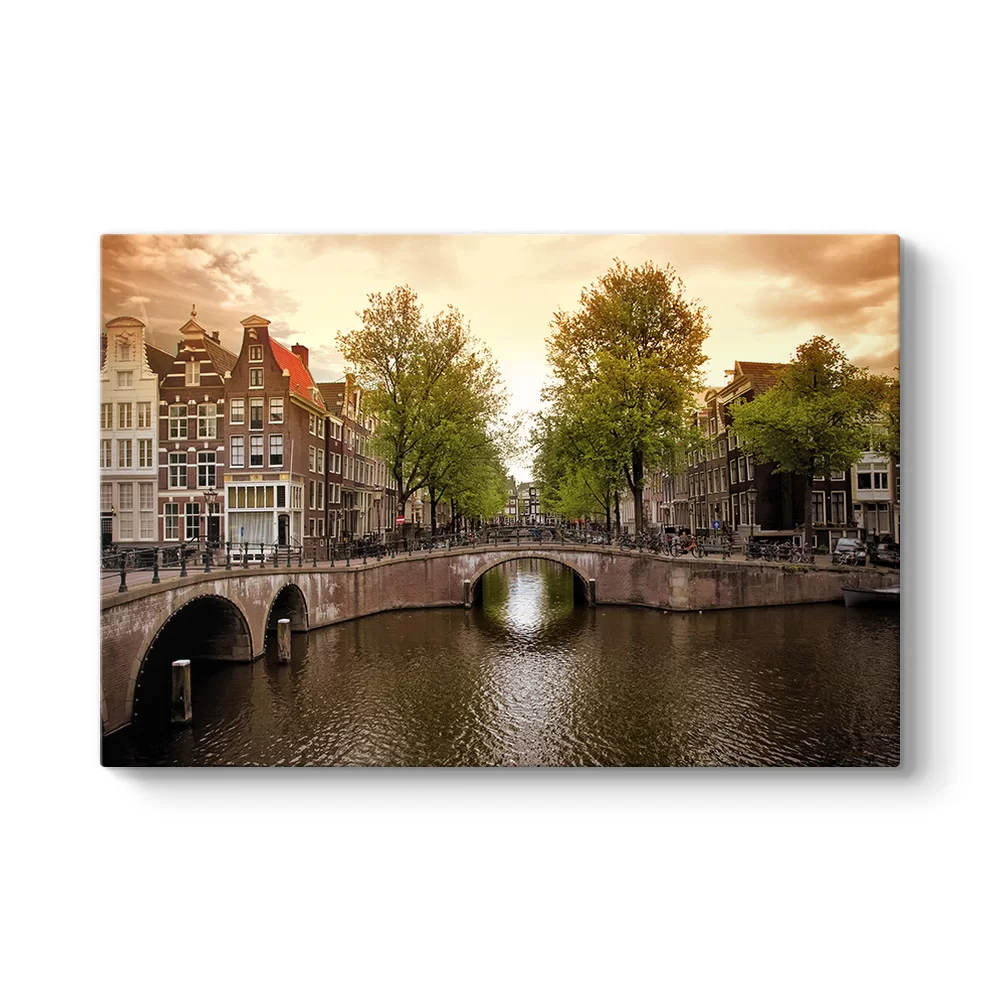 Amsterdam Kanal Tablosu - Model 1